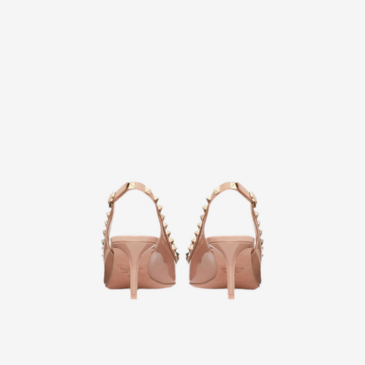 Valentino Garavani – Leather Slingback Pumps with Bow