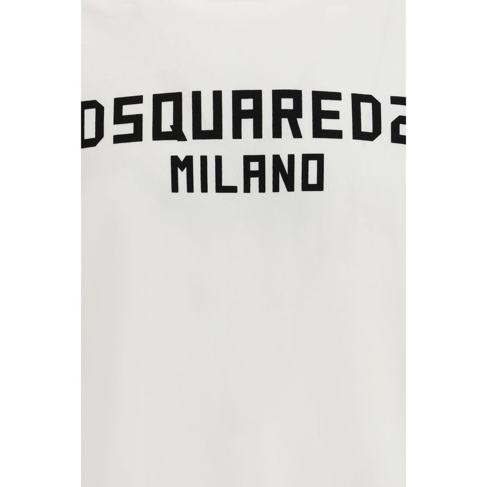Dsquared² - White Cotton T-Shirt