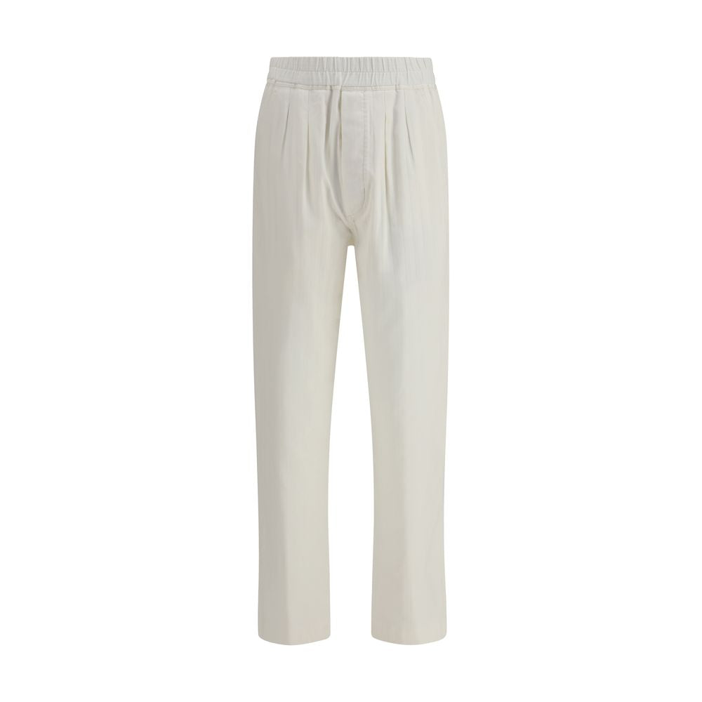 Tom Ford - White Cotton Casual Pants