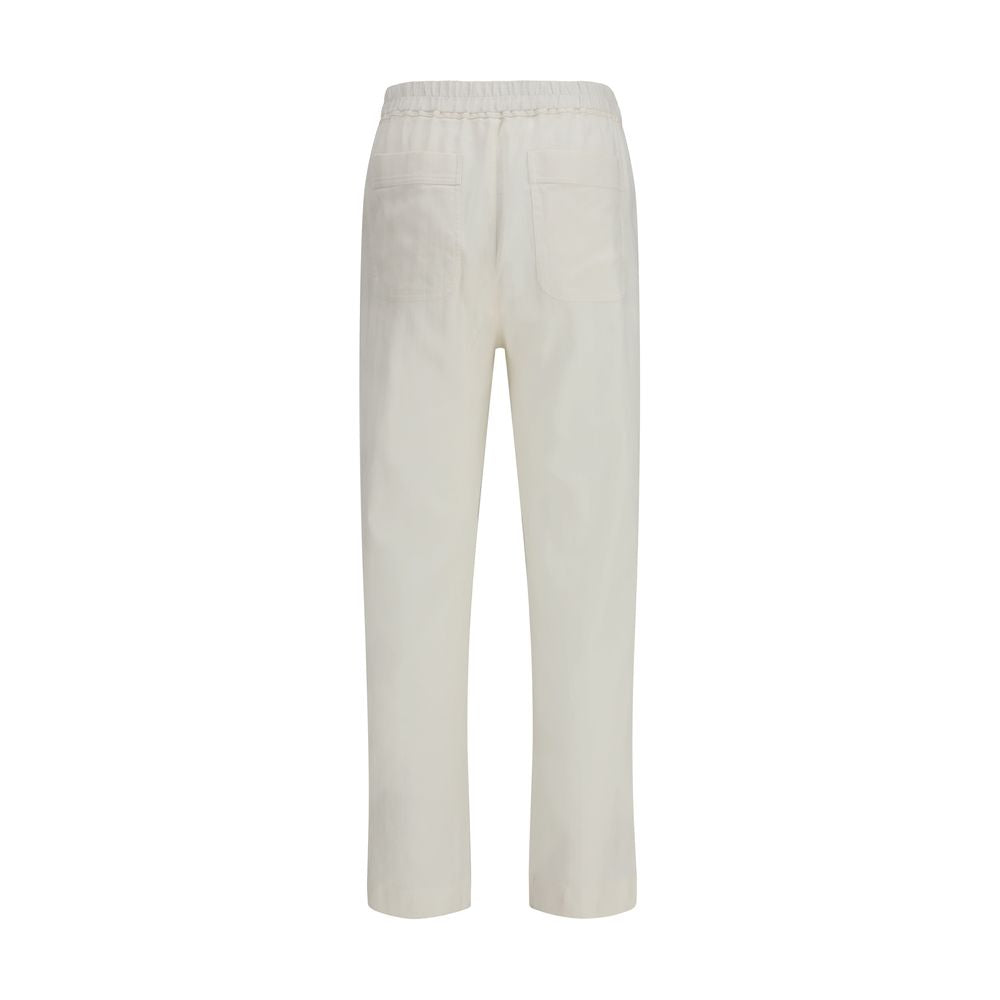 Tom Ford - White Cotton Casual Pants