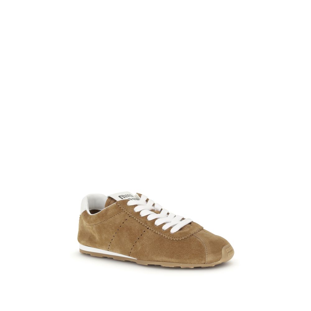 Miu Miu - Suede Plume Sneakers