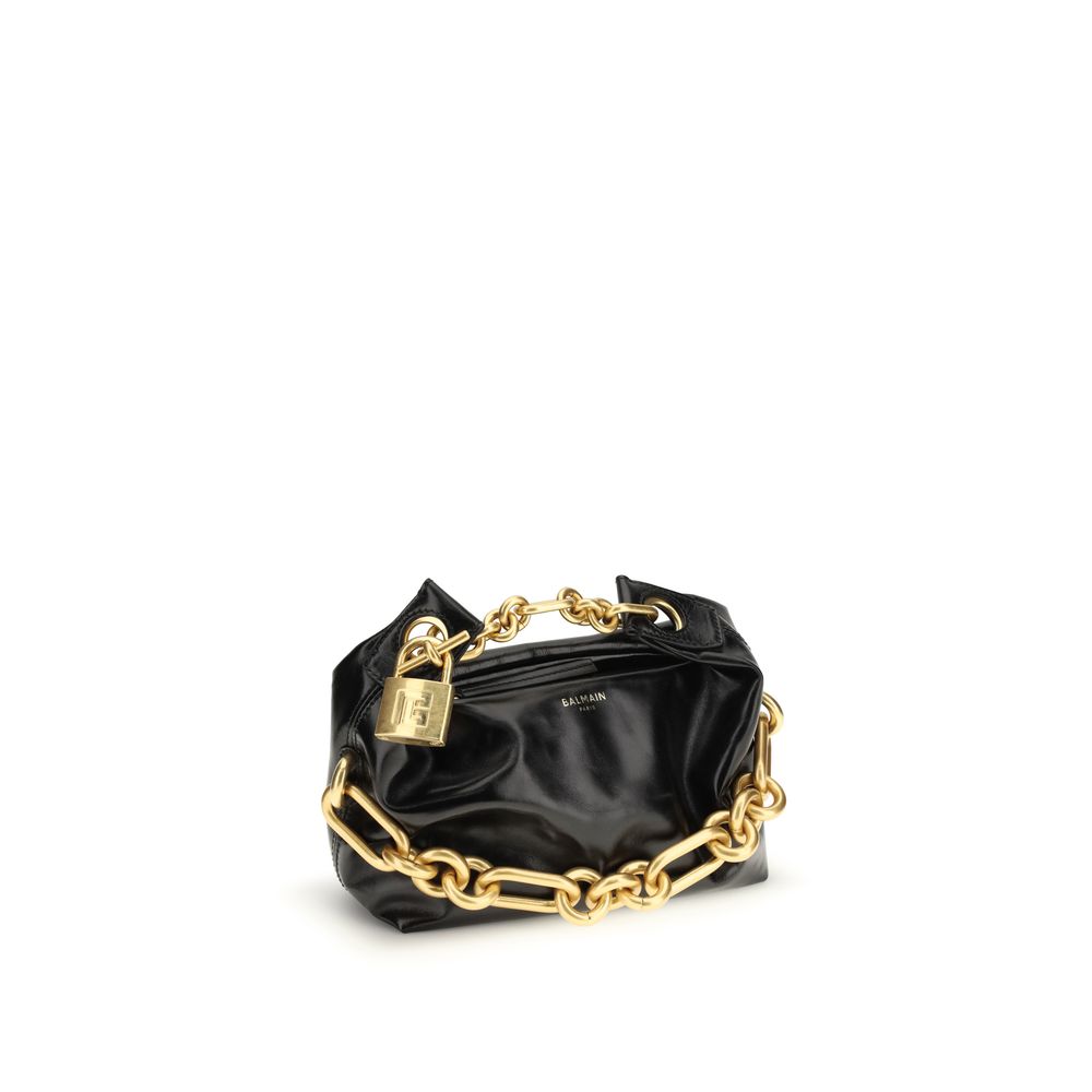 Balmain - The Sync mini leather Shoulder Bag