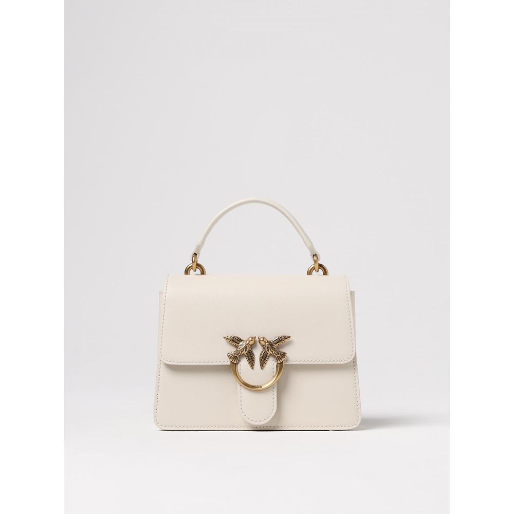 PINKO - White Leather Handbag