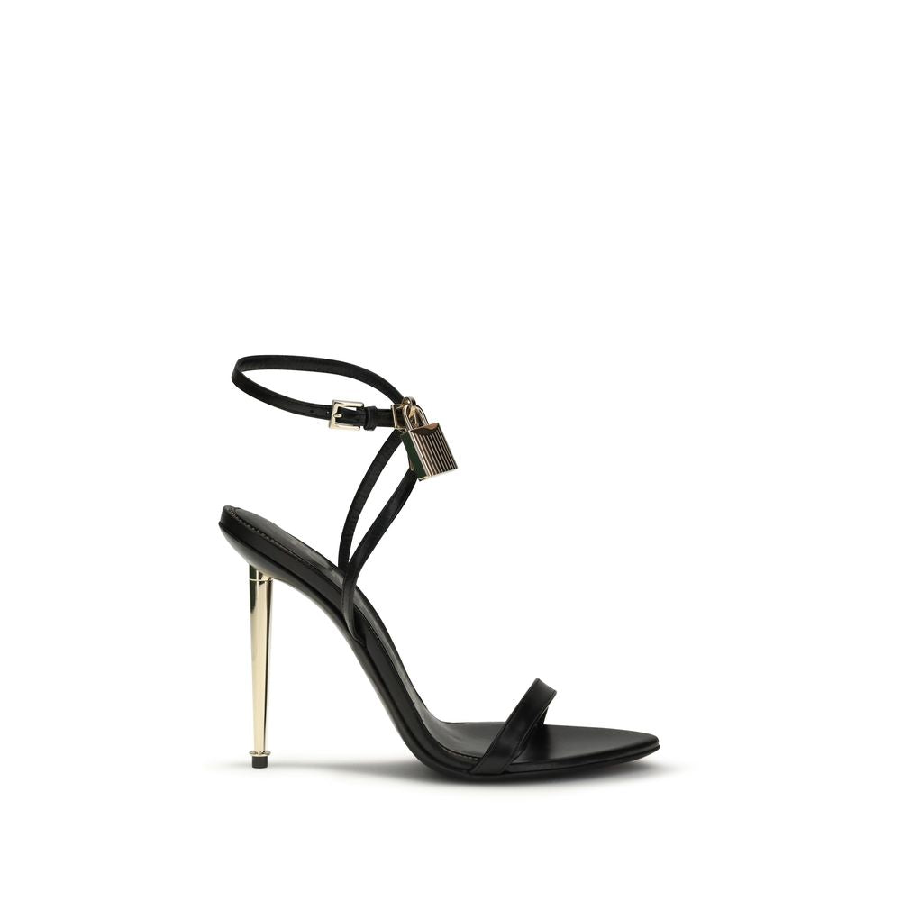 Tom Ford - The Padlock Pointy Naked heeled Sandals