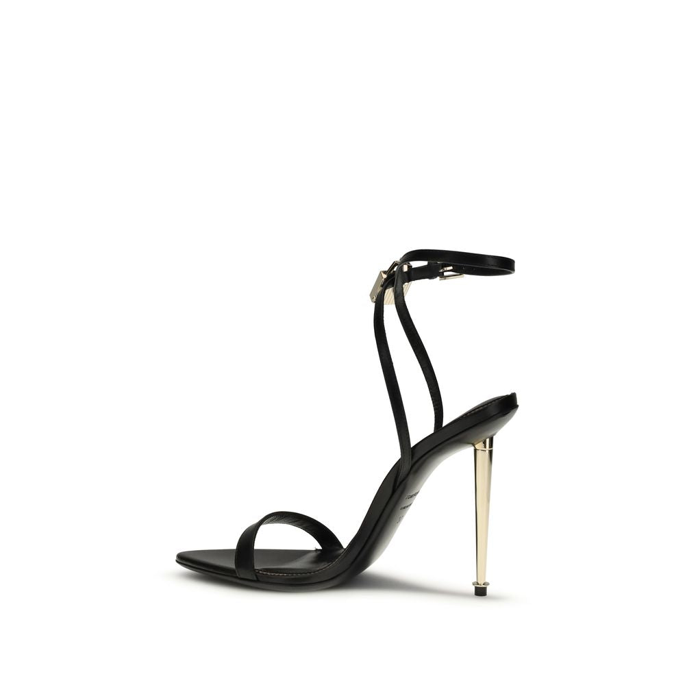 Tom Ford - The Padlock Pointy Naked heeled Sandals