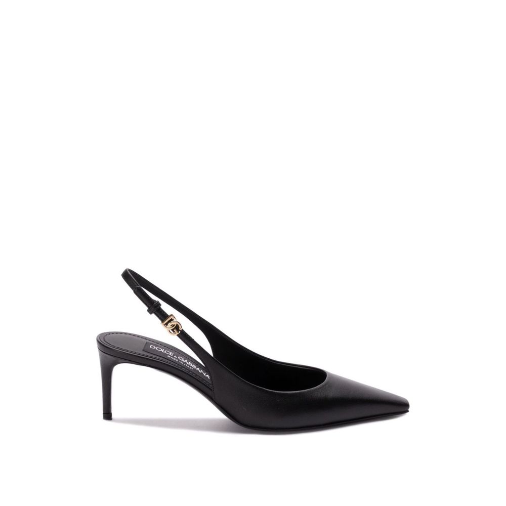 Dolce & Gabbana - Black Calfskin Pumps