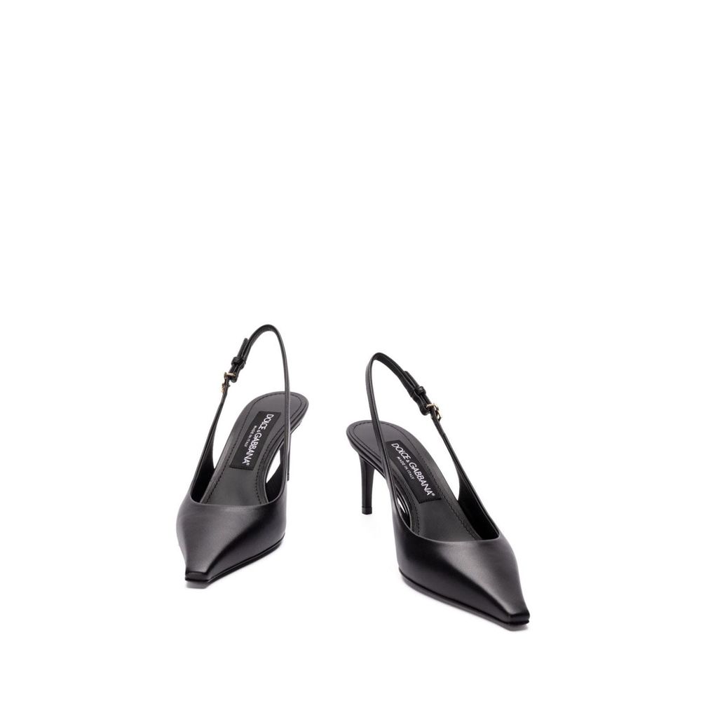 Dolce & Gabbana - Black Calfskin Pumps