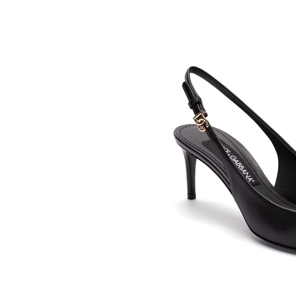 Dolce & Gabbana - Black Calfskin Pumps