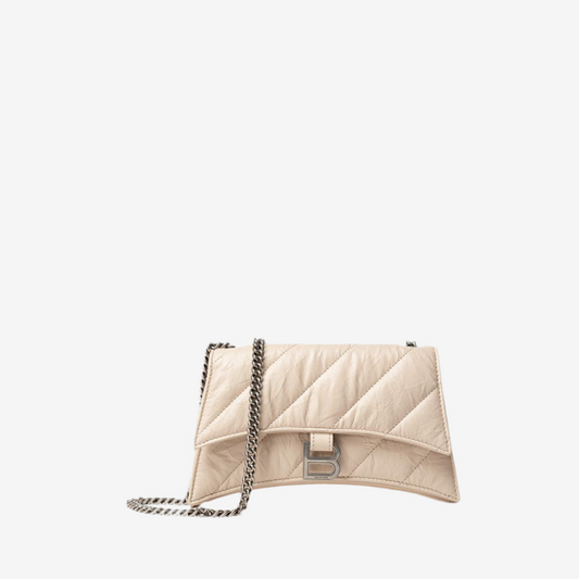 Balenciaga – Small Crush Bag Beige