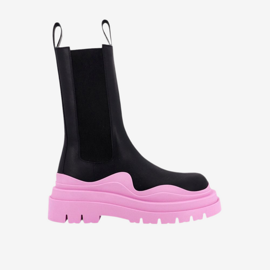 Bottega Veneta – Tire Leather Boots