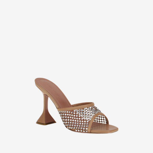 Amina Muaddi – Lupita Crystal Sandals