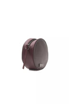 Pompei Donatella - Chic Burgundy Small Oval Crossbody Bag