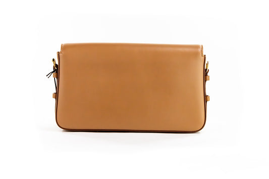 Burberry – Grace Small Nutmeg Leather Clutch Bag