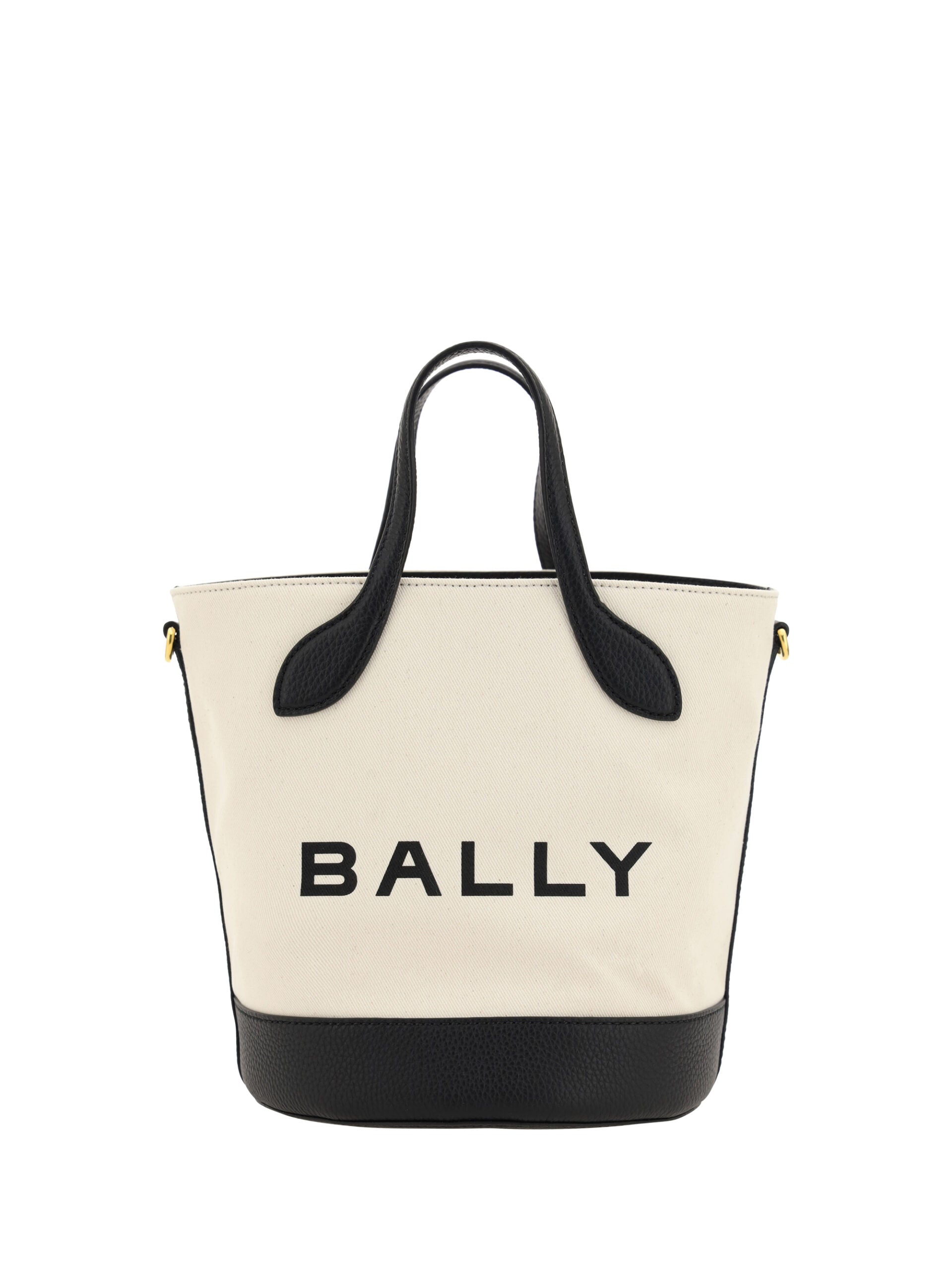 Bally – Monogram Bucket Bag Black & White