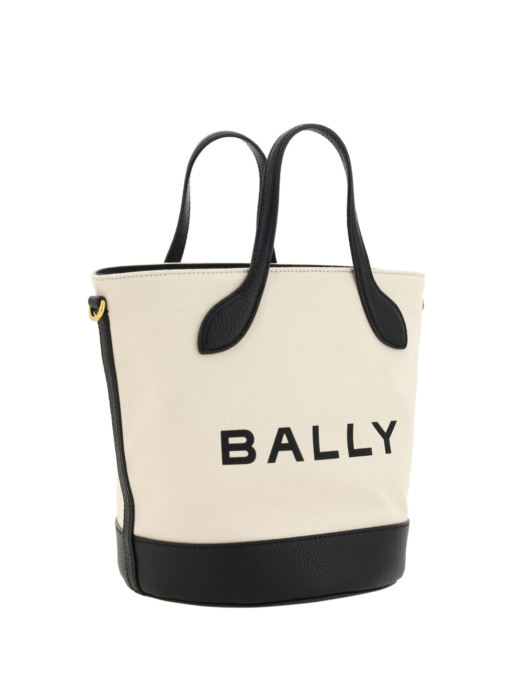 Bally – Monogram Bucket Bag Black & White
