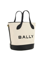 Bally – Monogram Bucket Bag Black & White