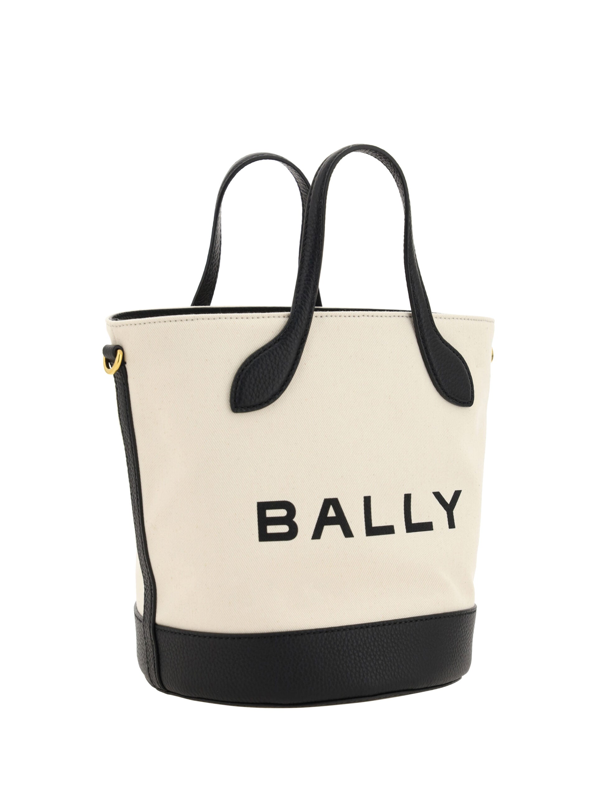 Bally – Monogram Bucket Bag Black & White