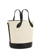 Bally – Monogram Bucket Bag Black & White