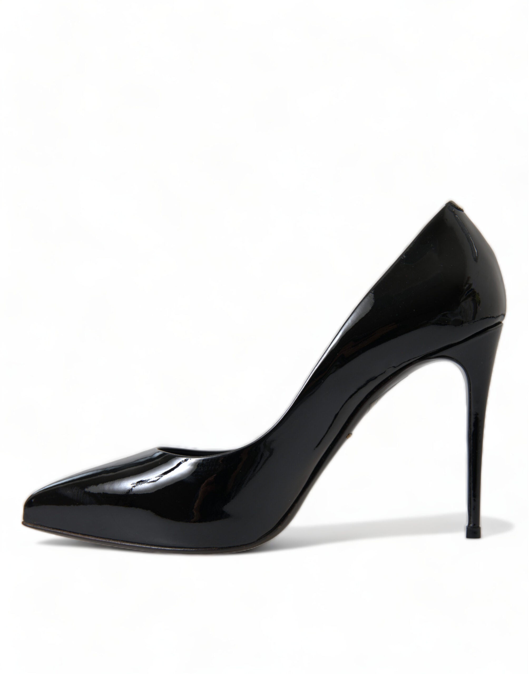 Dolce & Gabbana - Elegant Black Patent Stiletto Heels
