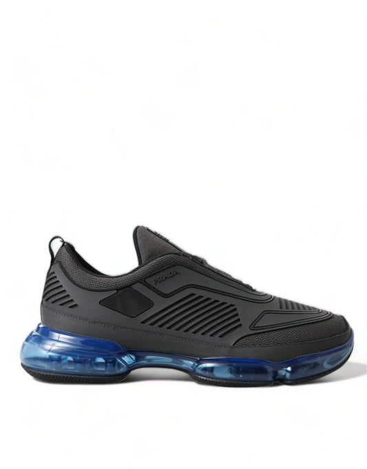 Prada -  Rubber Knit Slip On Low Top Sneakers