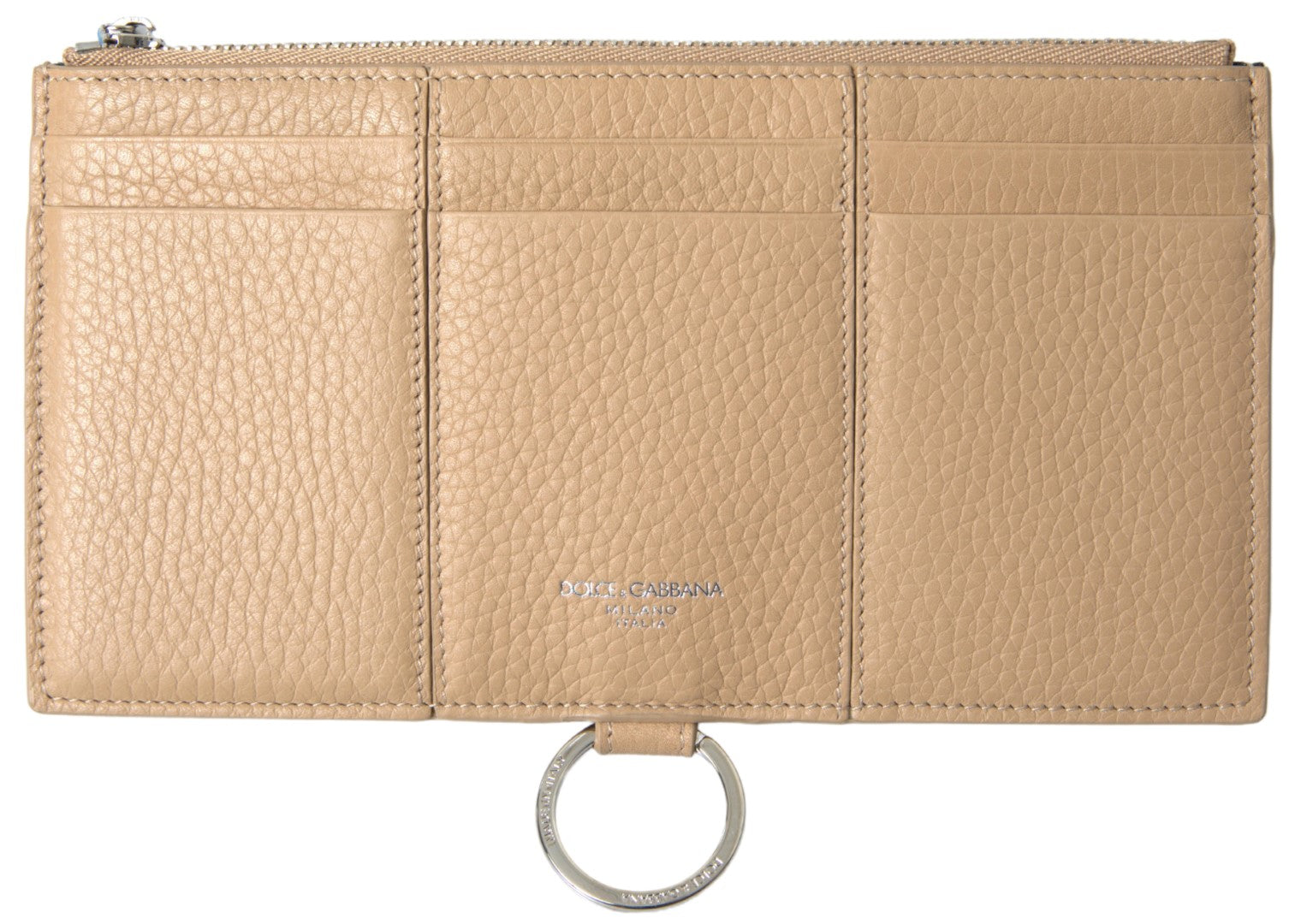 Dolce&Gabbana – Leather Wallet Bag Beige