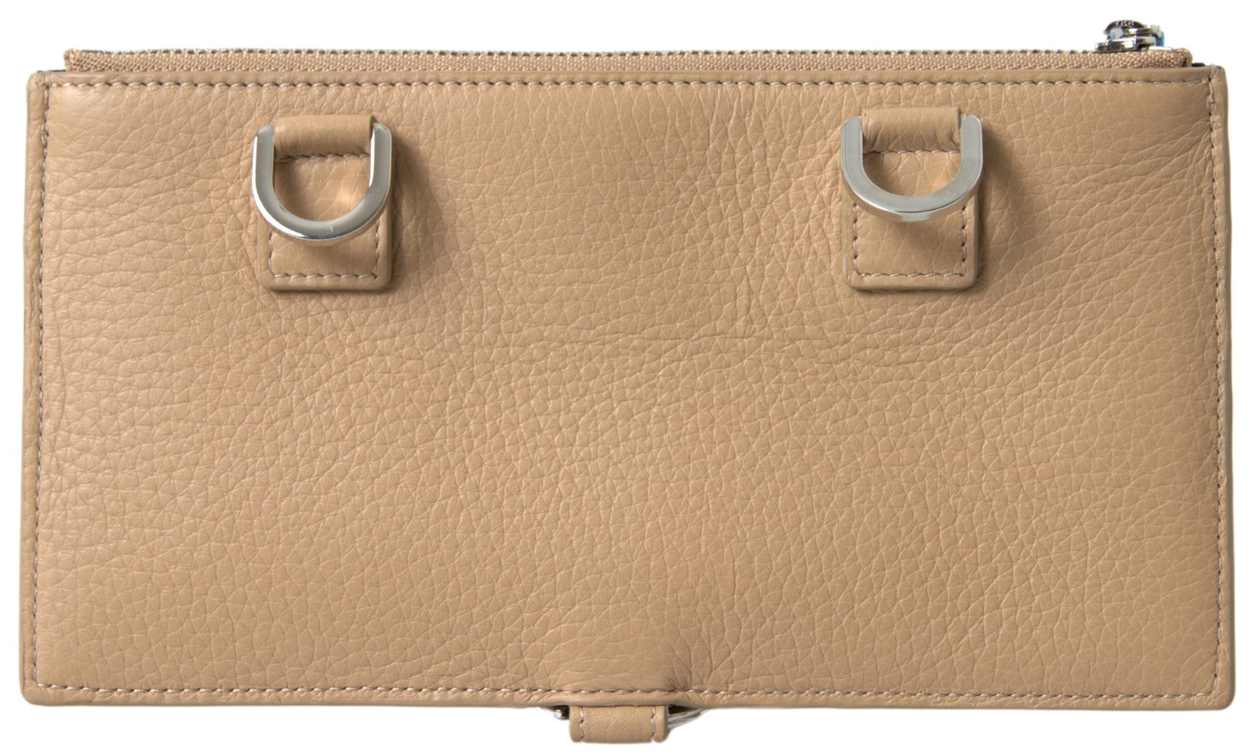Dolce&Gabbana – Leather Wallet Bag Beige
