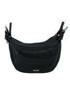 Versace - Elegant Black Mini Hobo Shoulder Bag