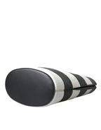 Balenciaga – Crocodile Maxi Bucket Bag Black & White