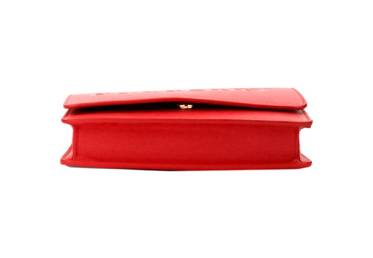 Burberry – Hampshire Small Red Leather Crossbody