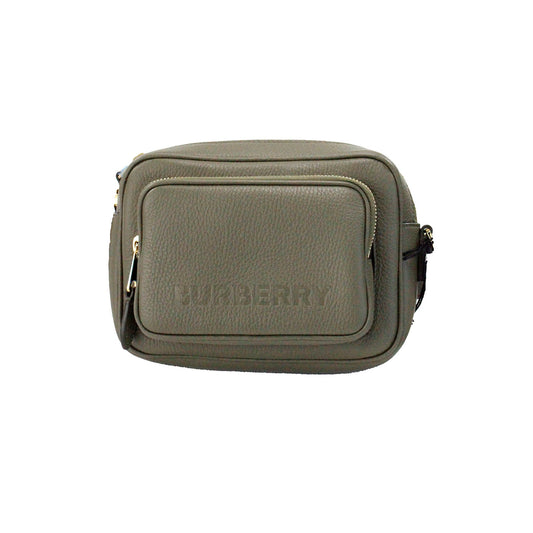 Burberry – Small Branded Camera Crossbody in Dark Fern Green