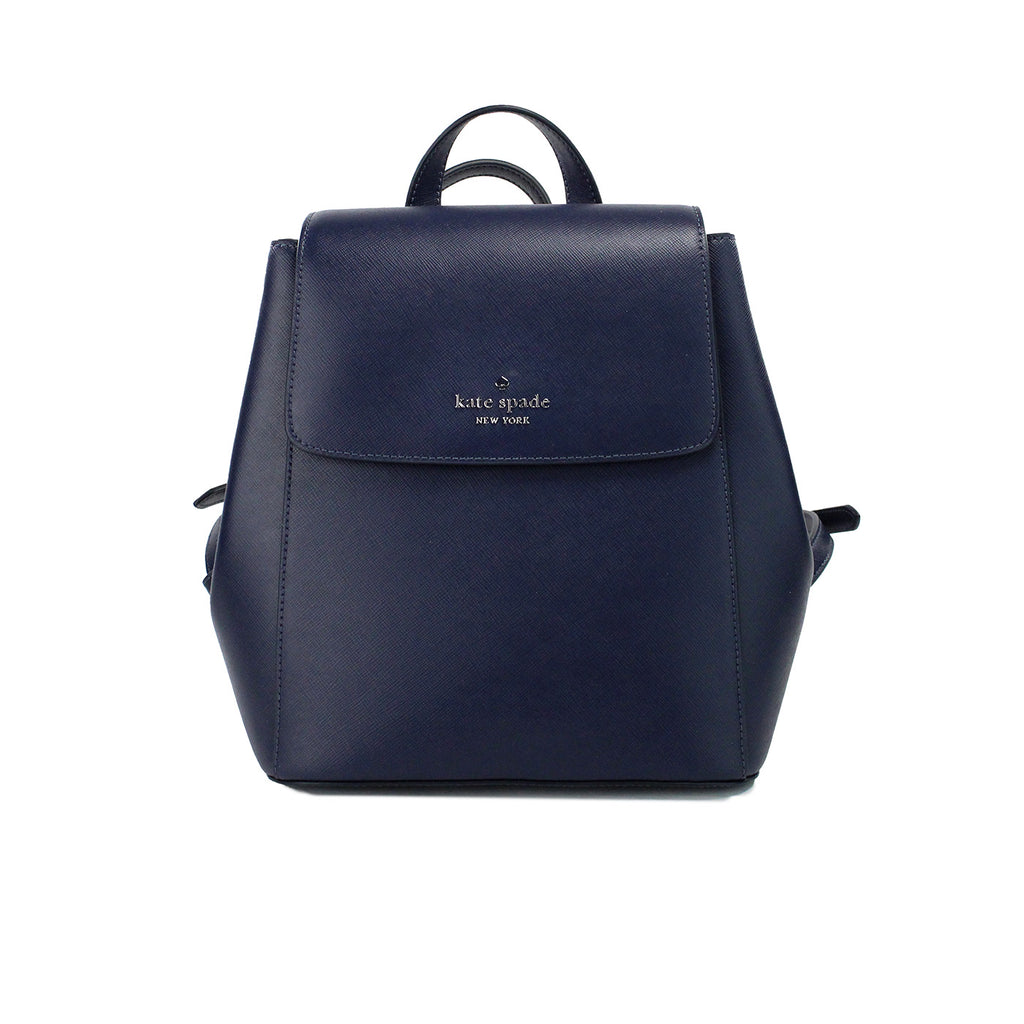 Kate Spade - Madison Navy Medium Flap Backpack