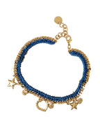 Dolce & Gabbana - Gold Tone Brass Chain Iam The Star Bracelet