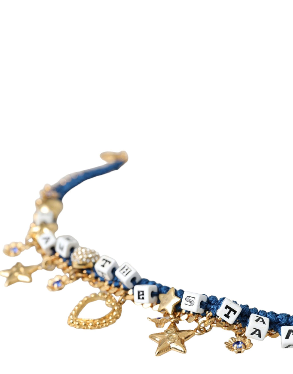 Dolce & Gabbana - Gold Tone Brass Chain Iam The Star Bracelet