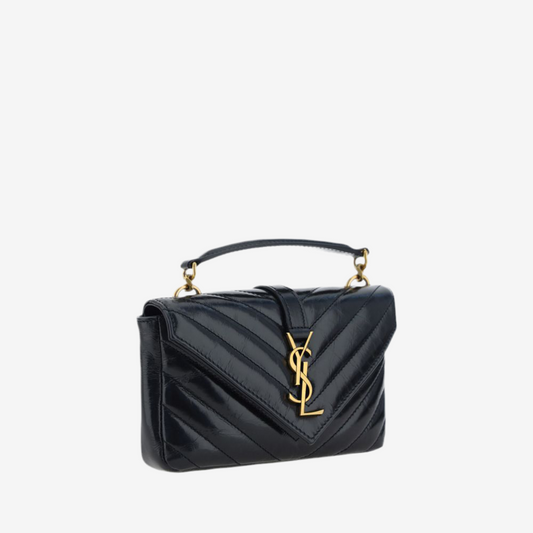 Saint Laurent – Signature Leather Shoulder Bag