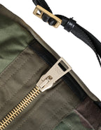 Dolce & Gabbana - Military Green Patchwork Rucksack Backpack