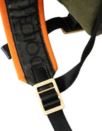 Dolce & Gabbana - Military Green Patchwork Rucksack Backpack