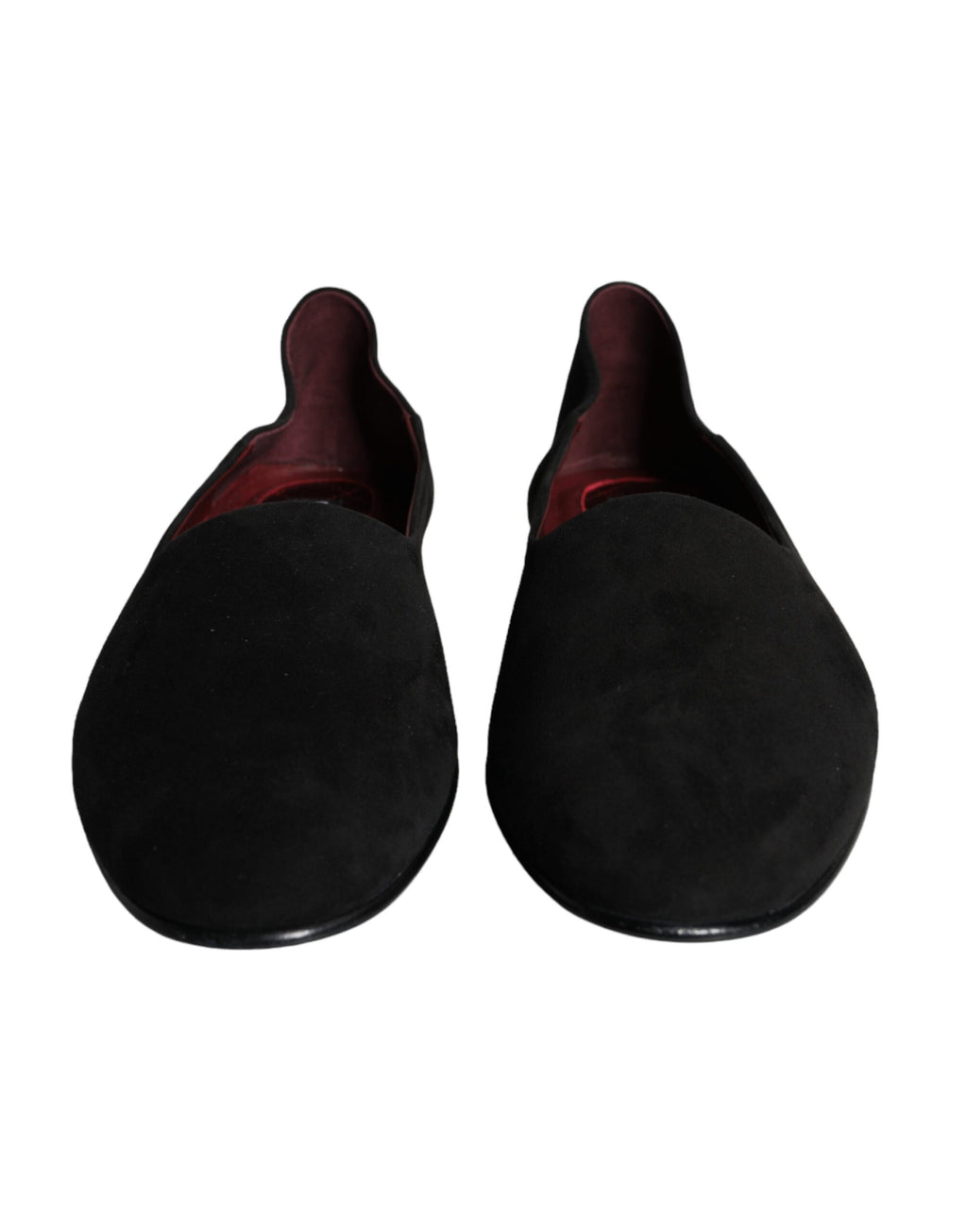 Dolce & Gabbana - Black Suede Loafers Formal Slip On