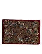 Dolce & Gabbana – Embellished Mini Clutch in Red Velvet
