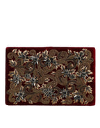 Dolce & Gabbana – Embellished Mini Clutch in Red Velvet