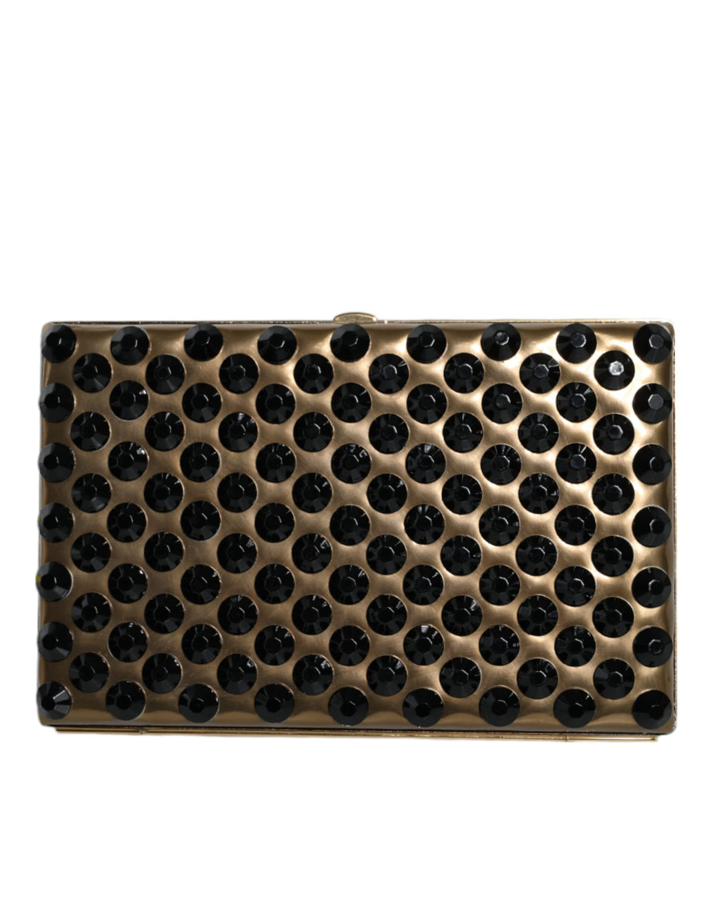 Dolce & Gabbana – Crystal-Embellished Miniature Clutch Purse in Gold