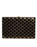 Dolce & Gabbana – Crystal-Embellished Miniature Clutch Purse in Gold