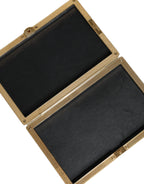 Dolce & Gabbana – Crystal-Embellished Miniature Clutch Purse in Gold