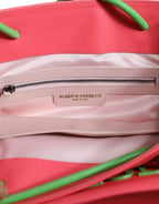 Alberta Ferretti – Pink Wednesday Leather Tote