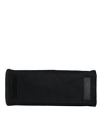 Versace – Black Crossbody Bag with Dual Handles