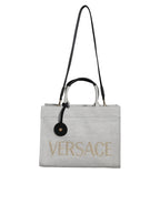 Versace – White and Black Tote Bag