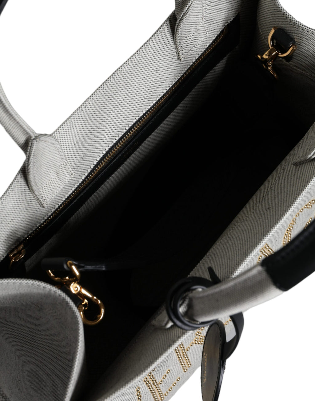 Versace – White and Black Tote Bag
