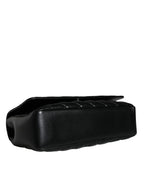 Versace – Black Quilted Lambskin Crossbody Bag