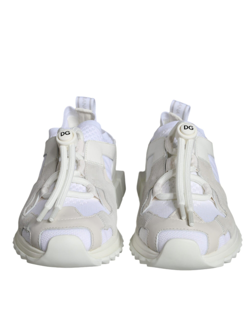 Dolce & Gabbana - White Mesh Sorrento Trekking Sneakers