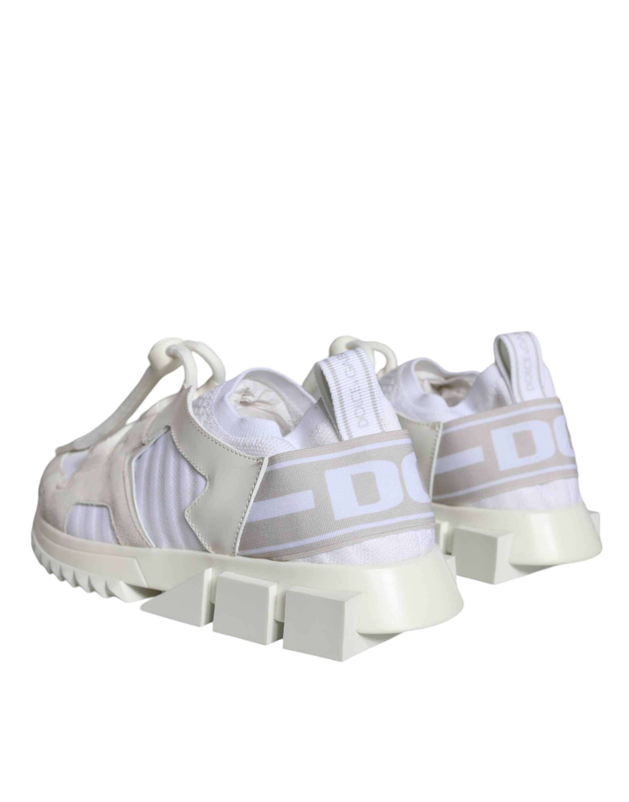 Dolce & Gabbana - White Mesh Sorrento Trekking Sneakers