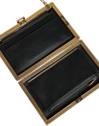 Dolce & Gabbana – Miniature Leather Clutch Purse in Maroon